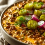 Viral Crockpot Big Mac Dip: Easy Beefy Party Appetizer First Image