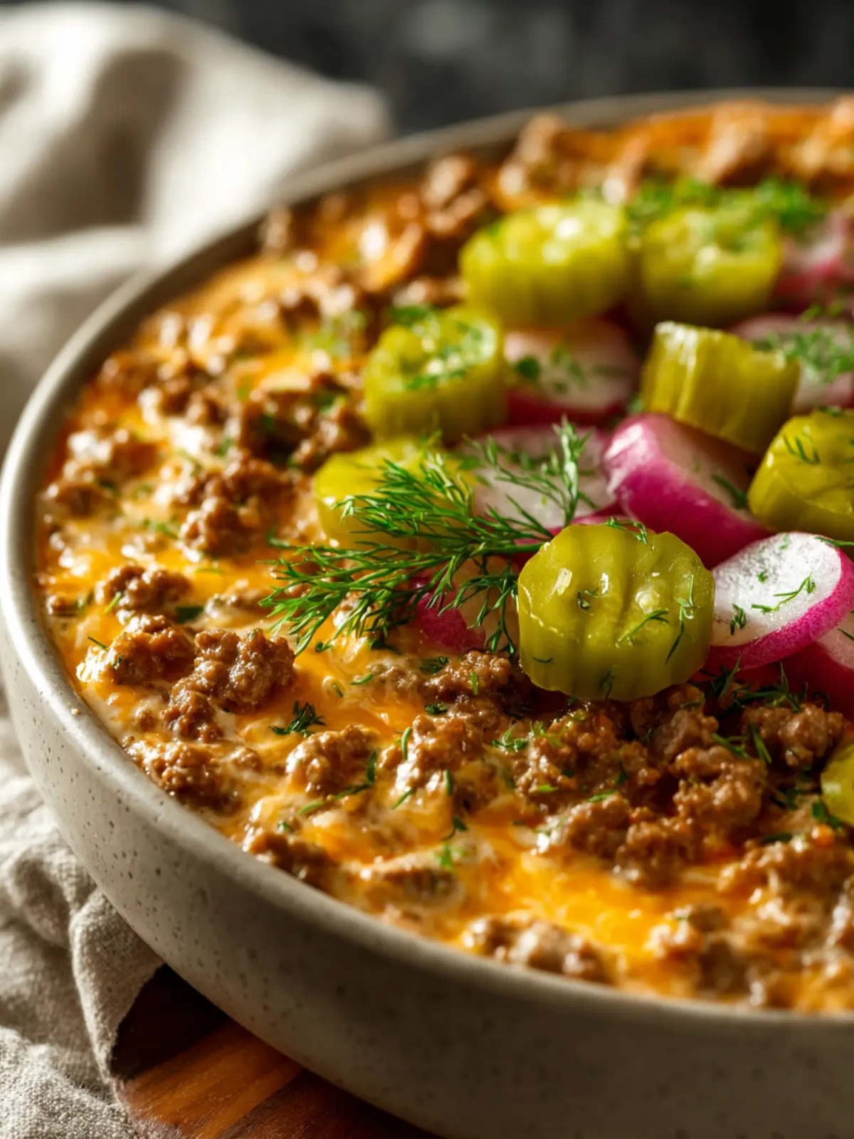 Viral Crockpot Big Mac Dip: Easy Beefy Party Appetizer First Image