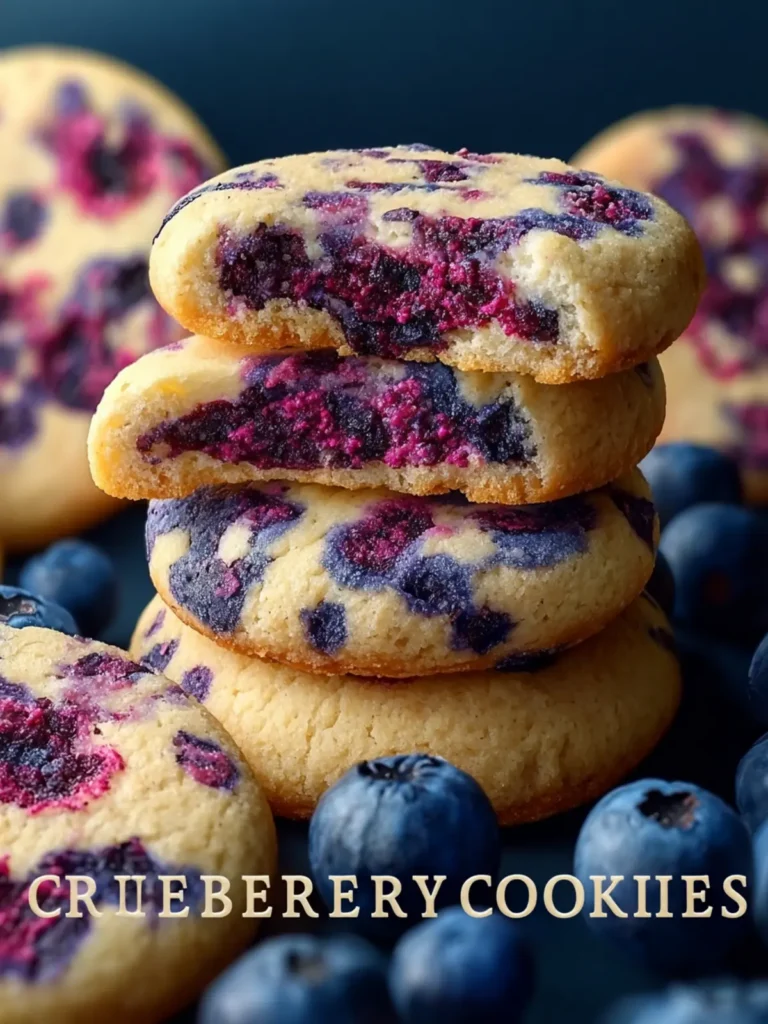 blueberry cheesecake cookies First Image