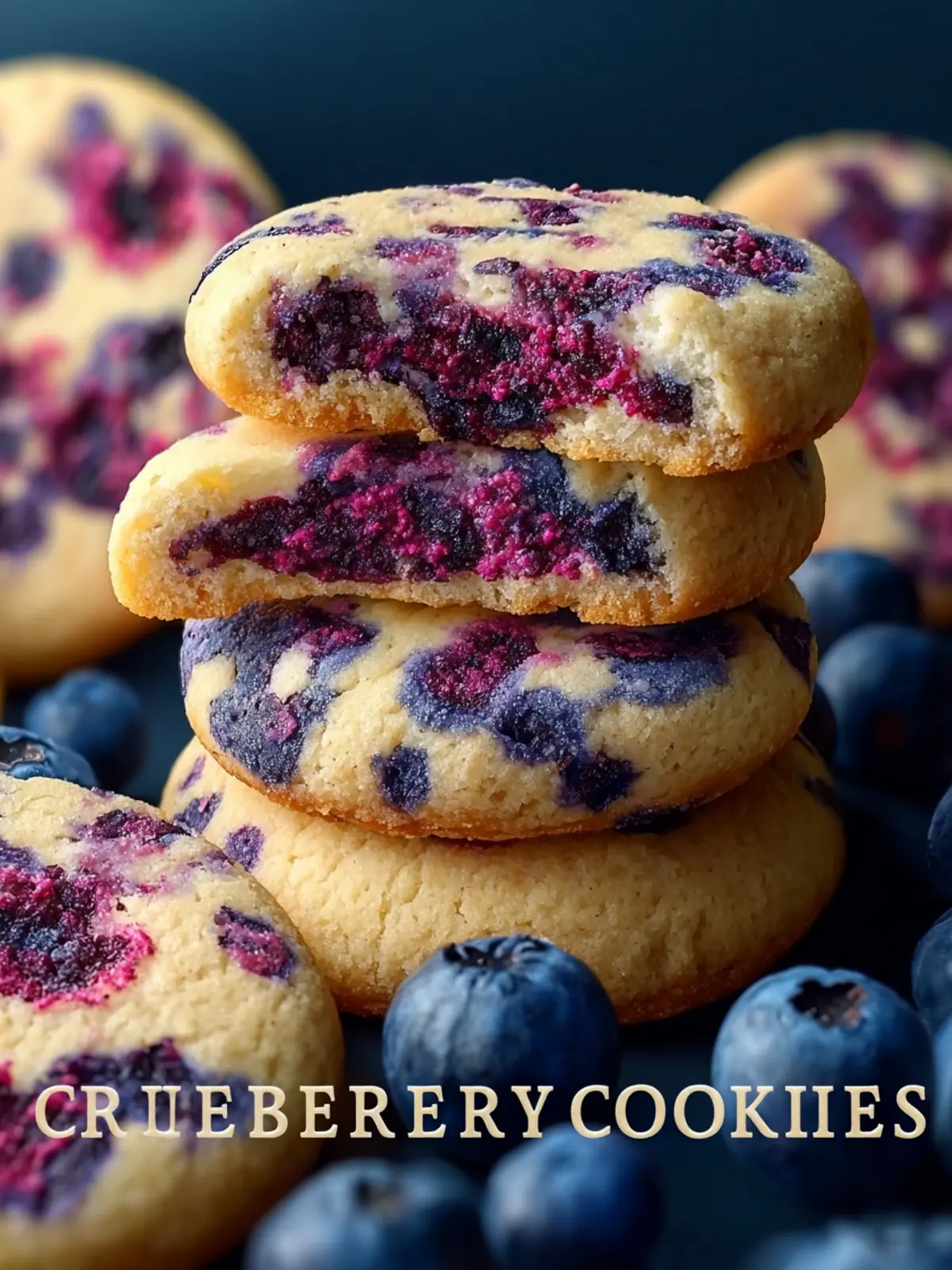 blueberry cheesecake cookies First Image