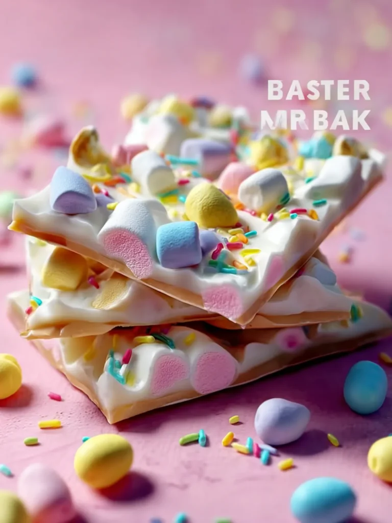 easter marshmallow bark First Image