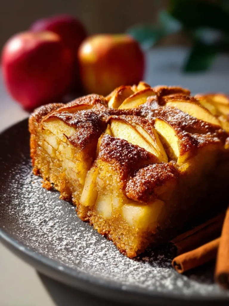 Apple Cinnamon Sheet Cake First Image