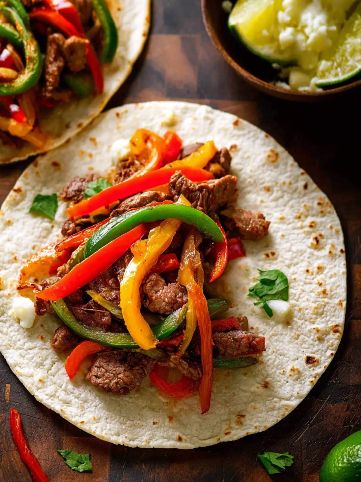 Ground Beef Fajitas First Image