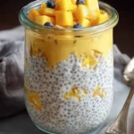 Mango chia overnight oats First Image