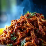 Minute Instant Pot BBQ Pulled Beef First Image