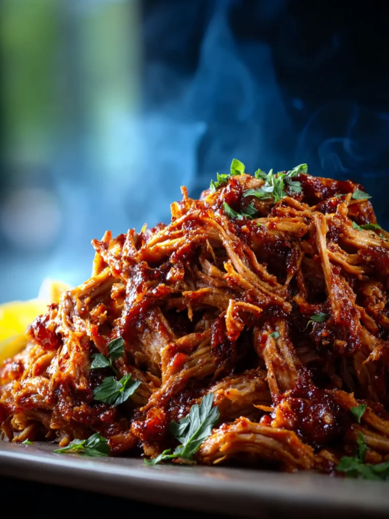 Minute Instant Pot BBQ Pulled Beef First Image