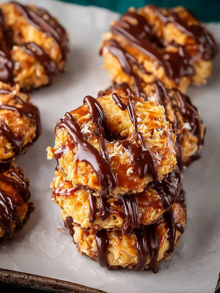 homemade samoas cookies First Image