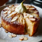 honey pear almond cake First Image
