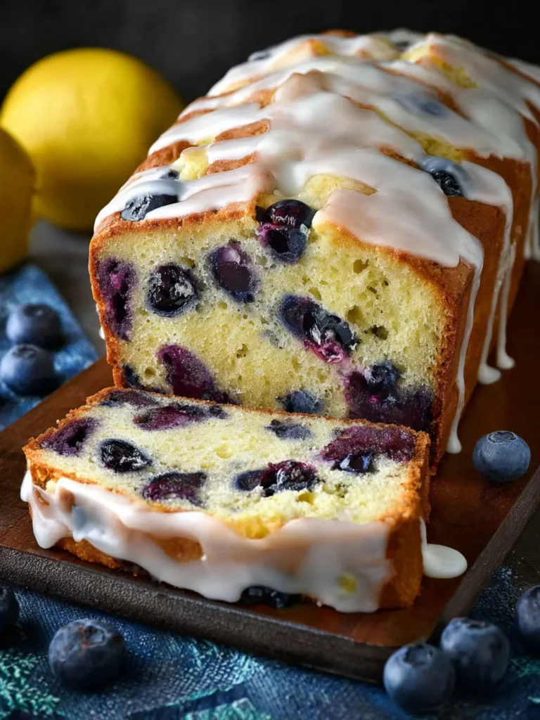Lemon Blueberry Bread First Image