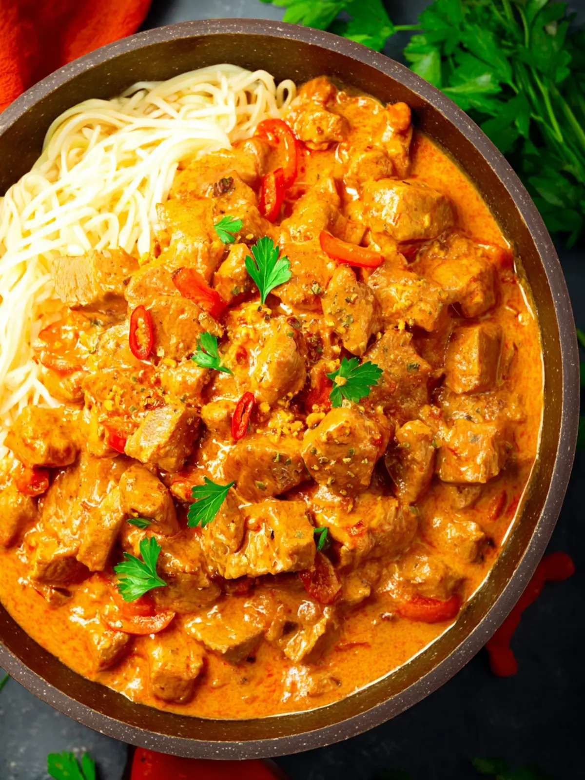 Paprikash Perfection: Indulgent Comfort in Every Bite